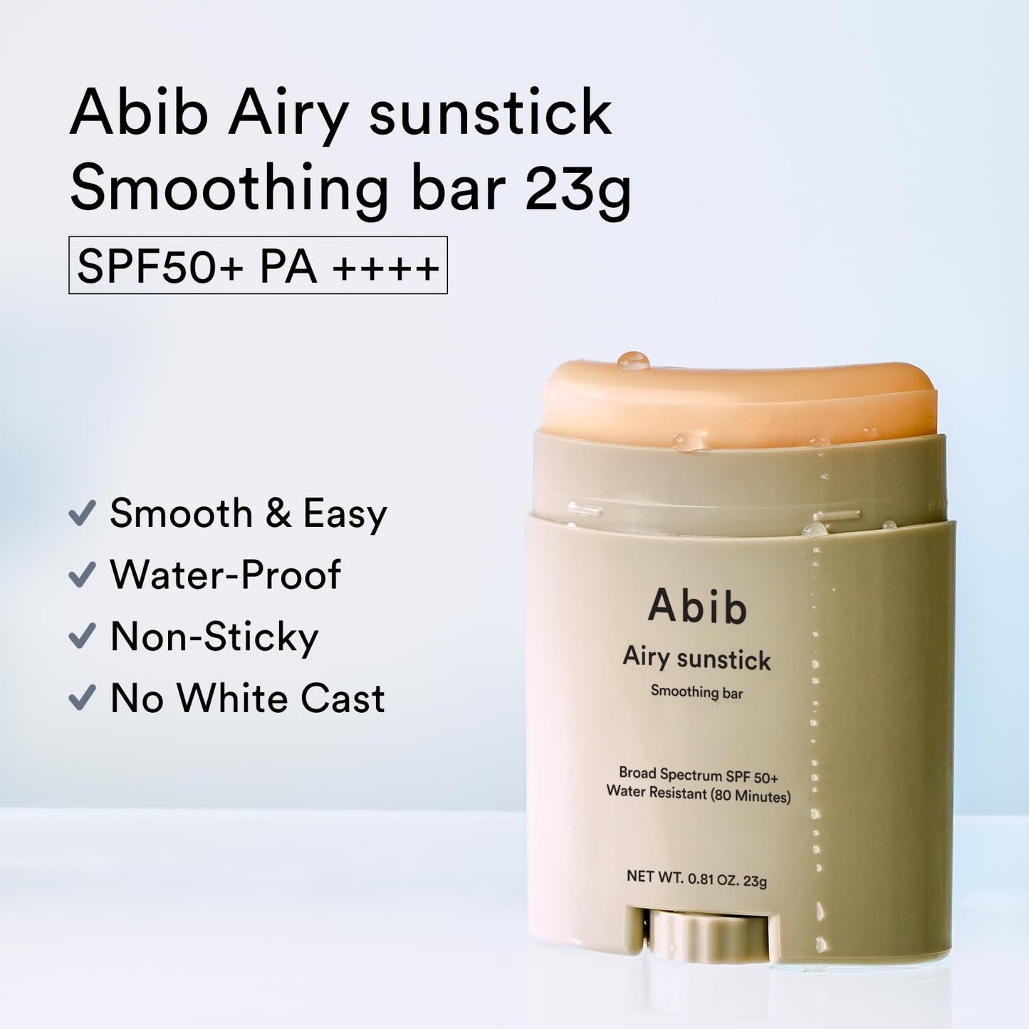 ABIB Airy Sunstick Smoothing Bar SPF 50+